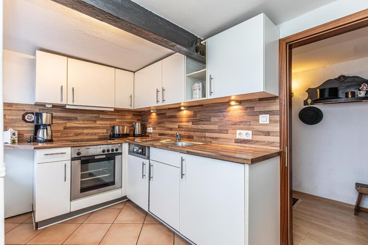 Fewo1846 - Lille Petuhtante II - Elegante Vintage-Wohnung Mit 2 Schlafzimmern Flensburg Bagian luar foto