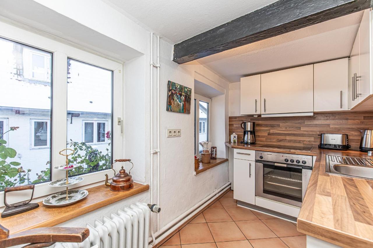 Fewo1846 - Lille Petuhtante II - Elegante Vintage-Wohnung Mit 2 Schlafzimmern Flensburg Bagian luar foto